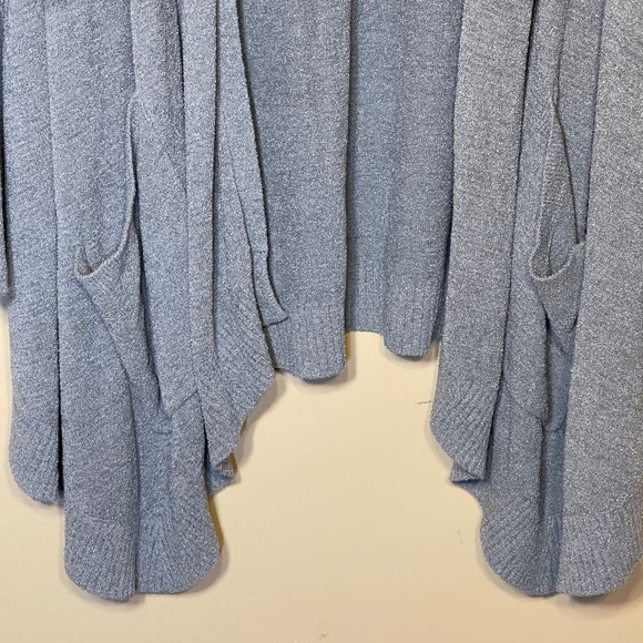Barefoot Dreams Gray Open Cardigan - Picture 4 of 8